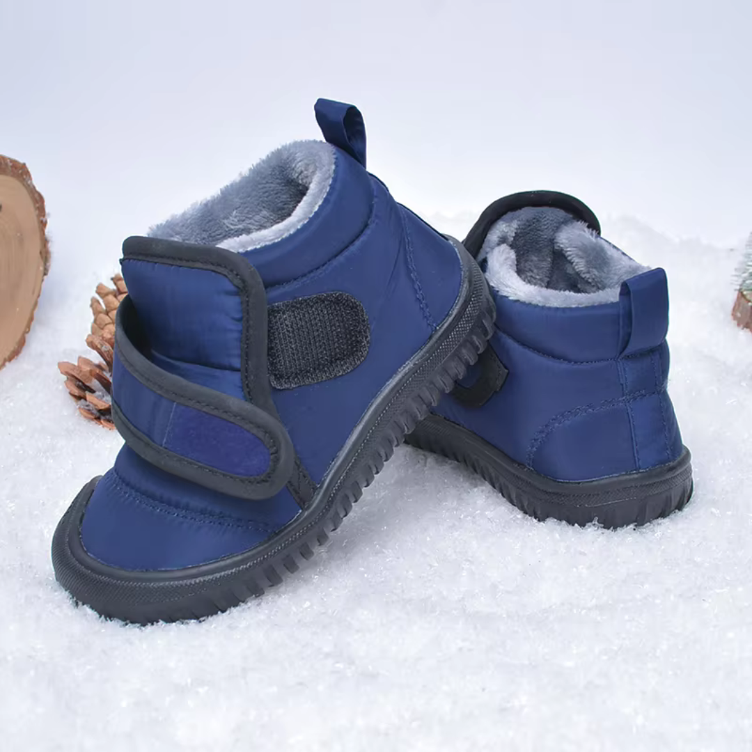 BNG SnowBuddy | Warme Kinderstiefel in Blau mit praktischem Klettverschluss für den Winter