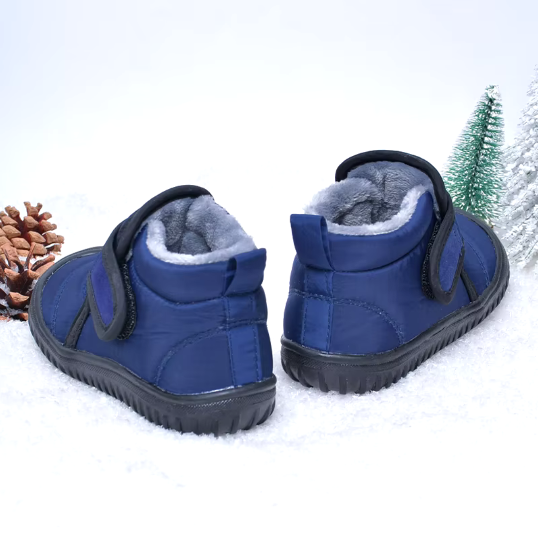 BNG SnowBuddy | Warme Kinderstiefel in Blau mit praktischem Klettverschluss für den Winter